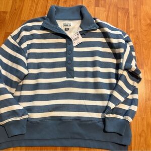 AE Big Hug Henley Sweatshirt NWT